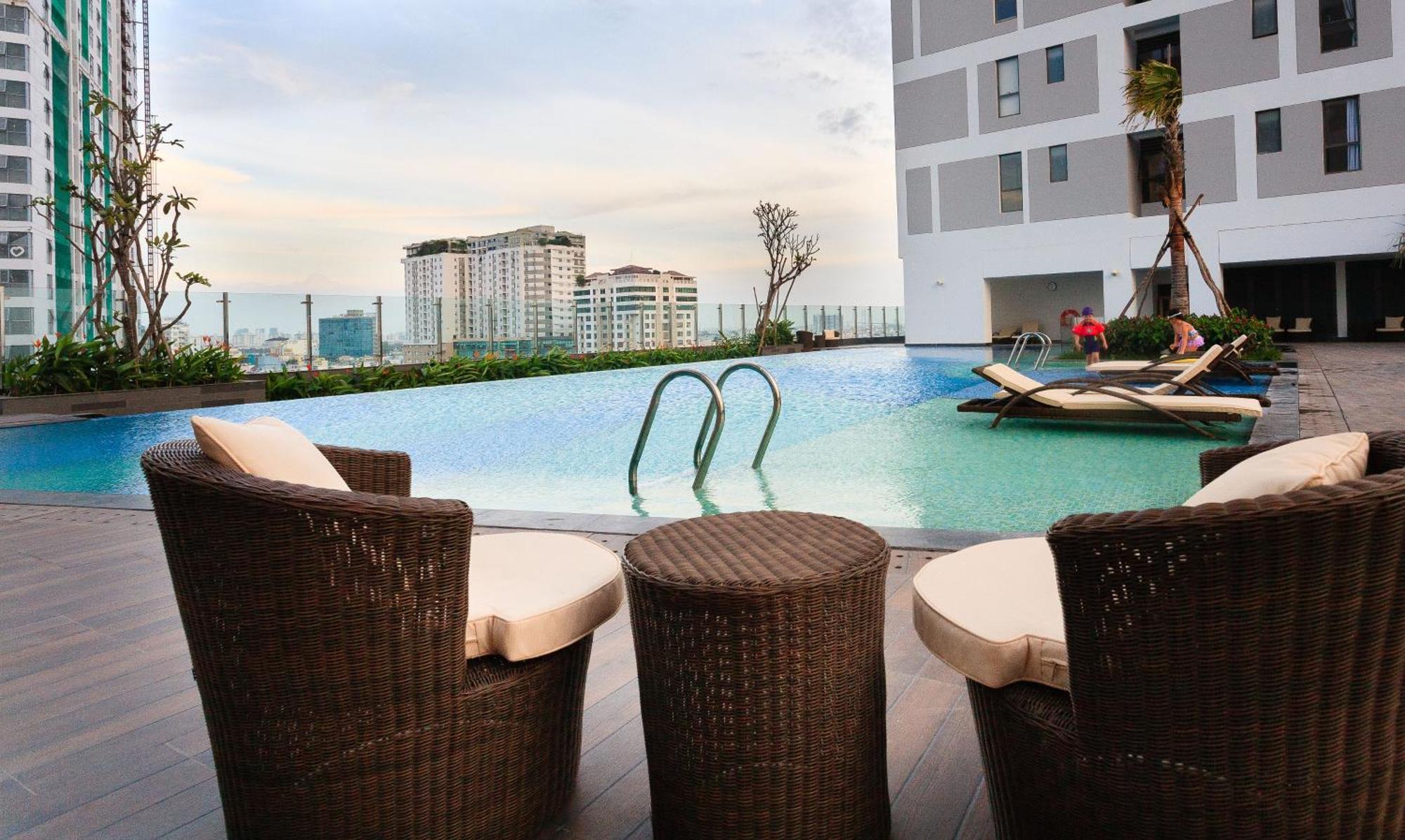 Min' Apartment - Rivergate Residence Downtown Bui Vien - Free Pool مدينة هوشي منه المظهر الخارجي الصورة