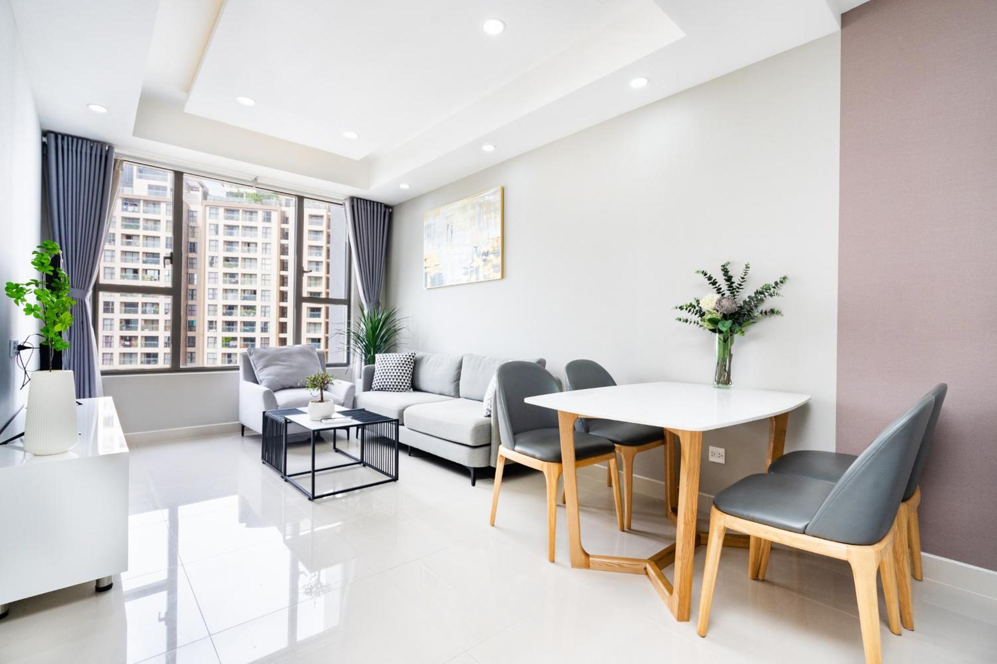 Min' Apartment - Rivergate Residence Downtown Bui Vien - Free Pool مدينة هوشي منه المظهر الخارجي الصورة