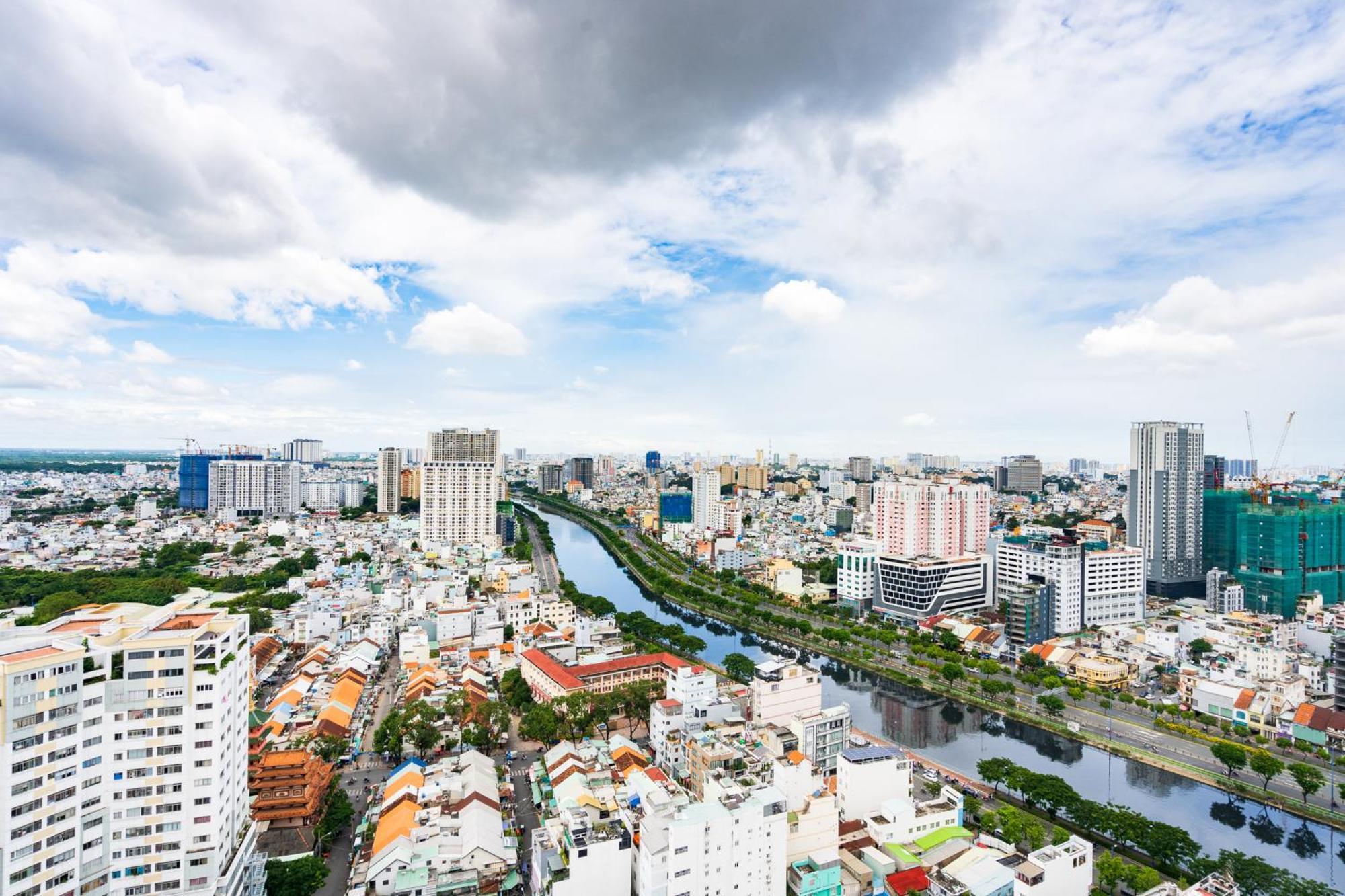 Min' Apartment - Rivergate Residence Downtown Bui Vien - Free Pool مدينة هوشي منه المظهر الخارجي الصورة