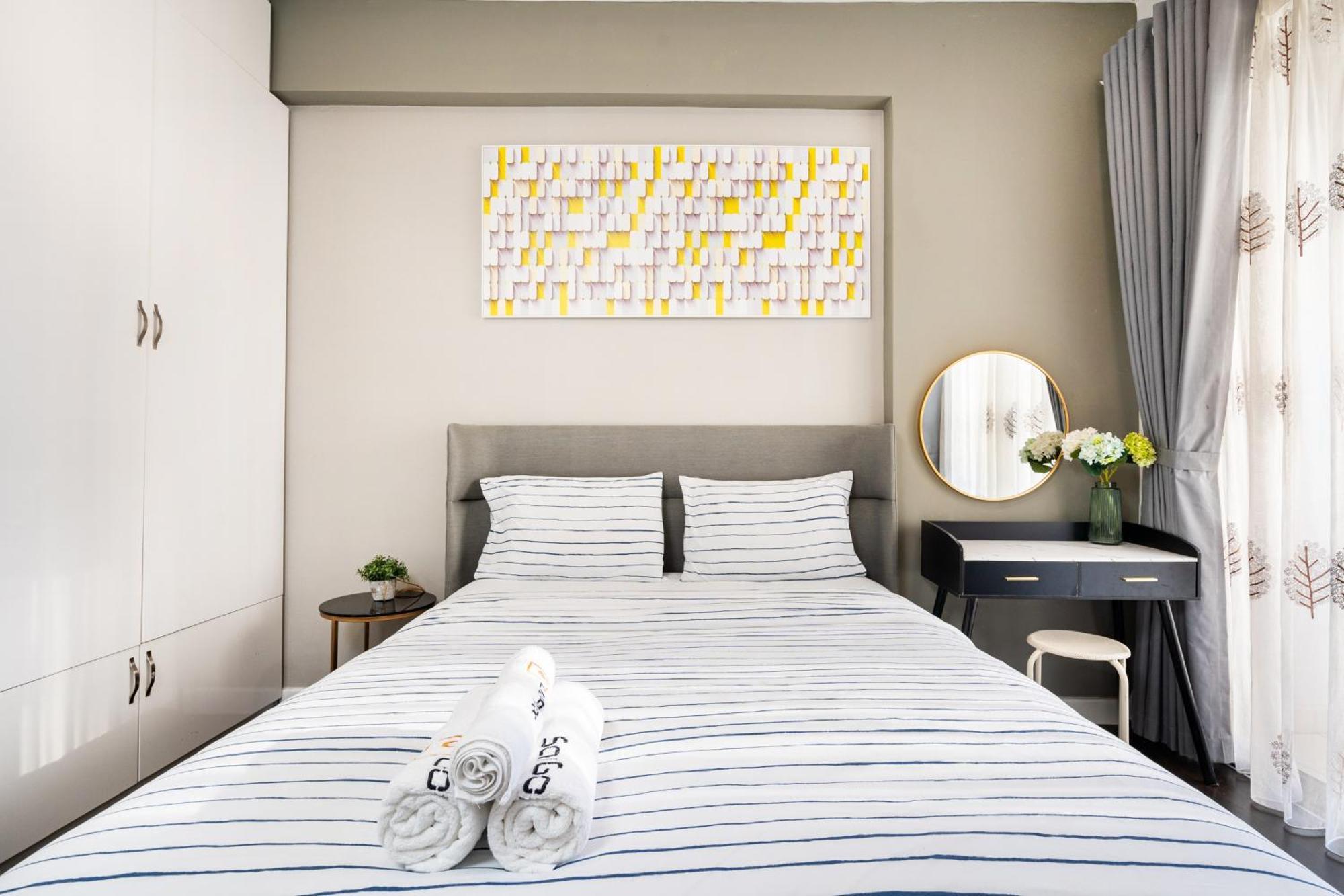Min' Apartment - Rivergate Residence Downtown Bui Vien - Free Pool مدينة هوشي منه المظهر الخارجي الصورة