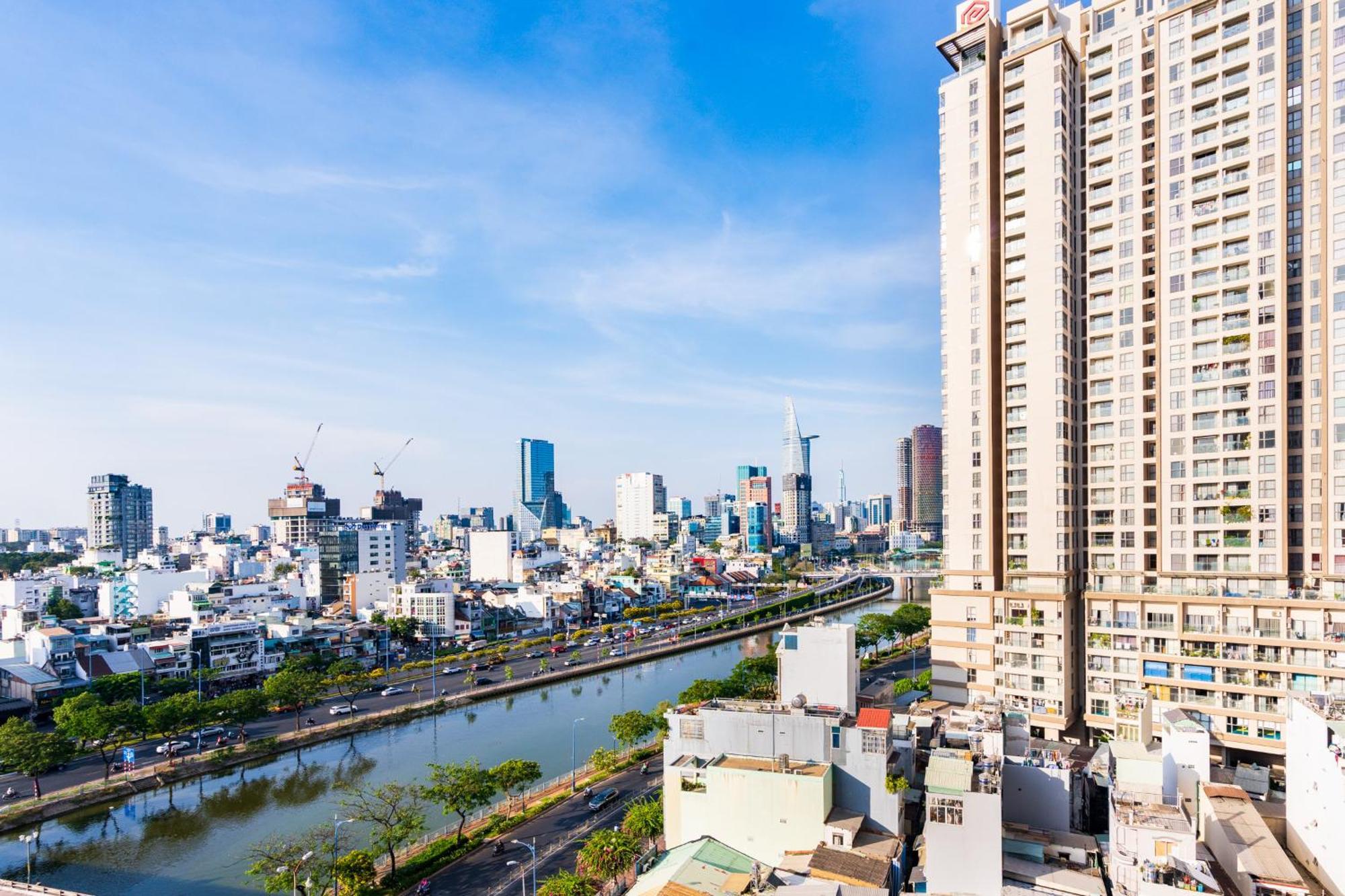 Min' Apartment - Rivergate Residence Downtown Bui Vien - Free Pool مدينة هوشي منه المظهر الخارجي الصورة